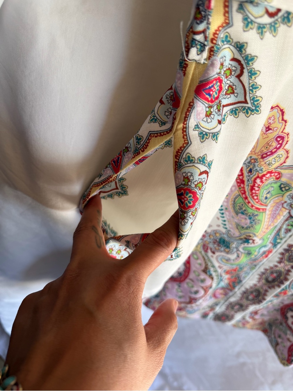 Beulah Paisely shirt dress - Picture 3 of 12